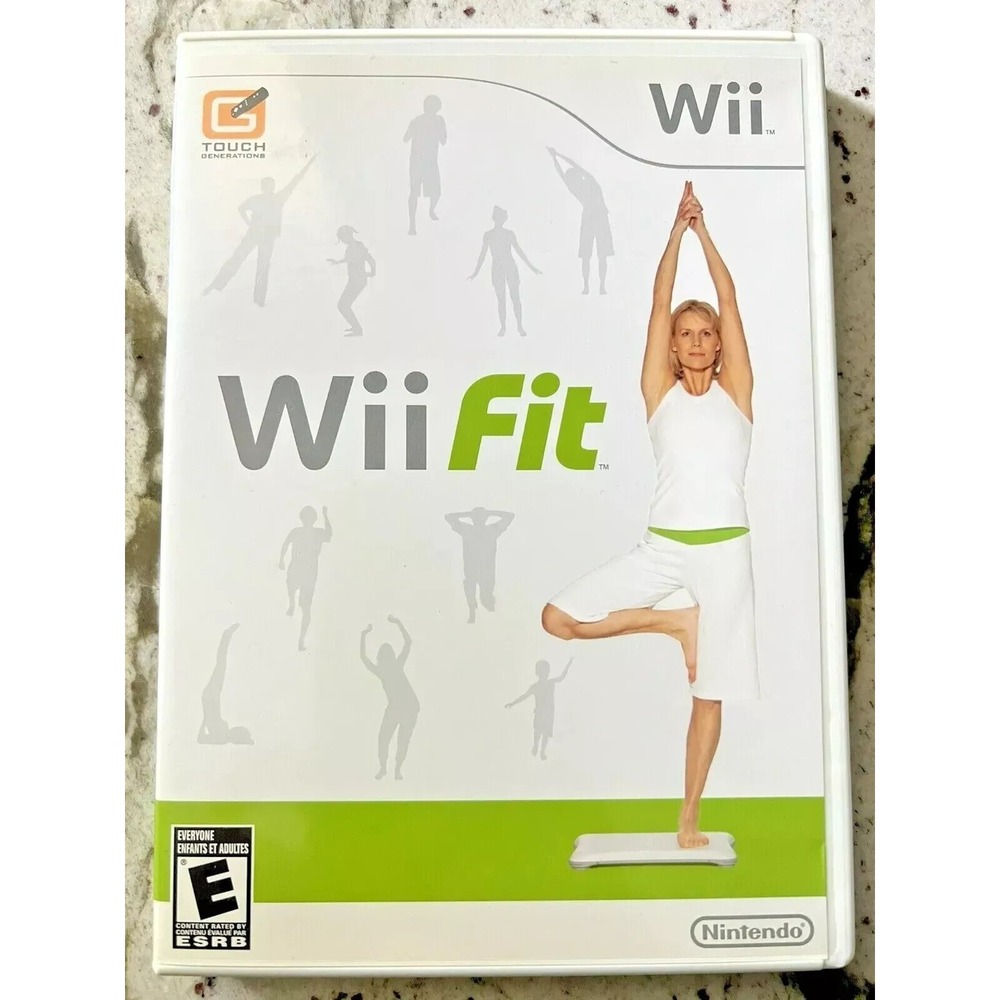 Nintendo Wii Fit Complete With Case & Video Game Disc. Tested Perfect! Fitness